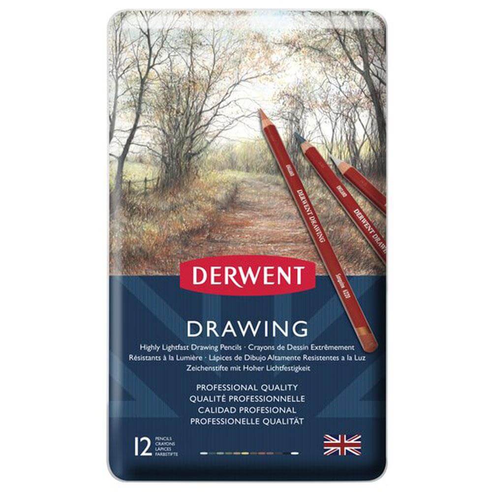 Derwent Drawing 12 Pencil Tin